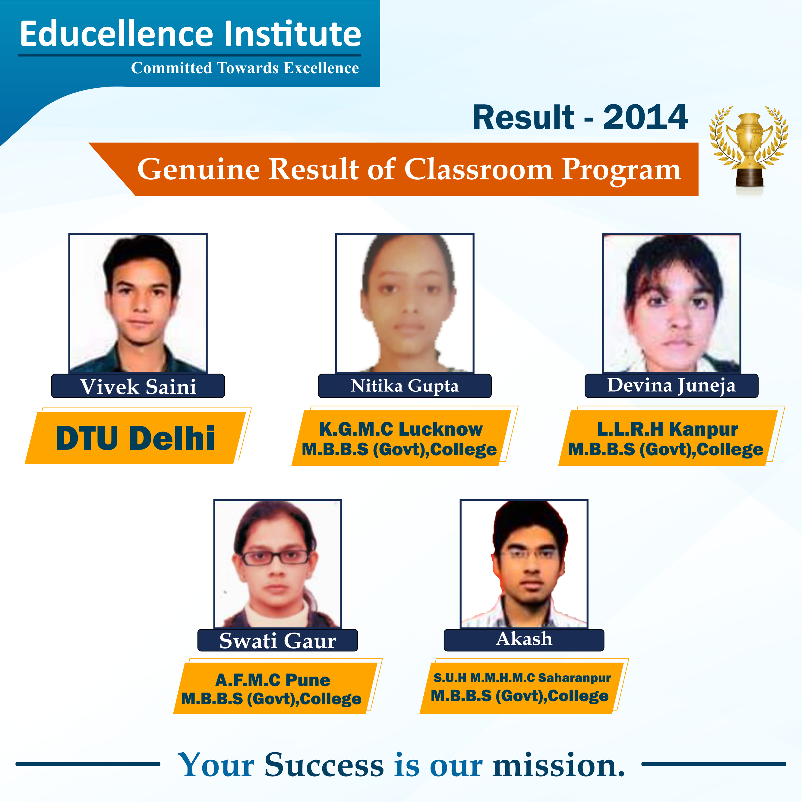 Educellence slider